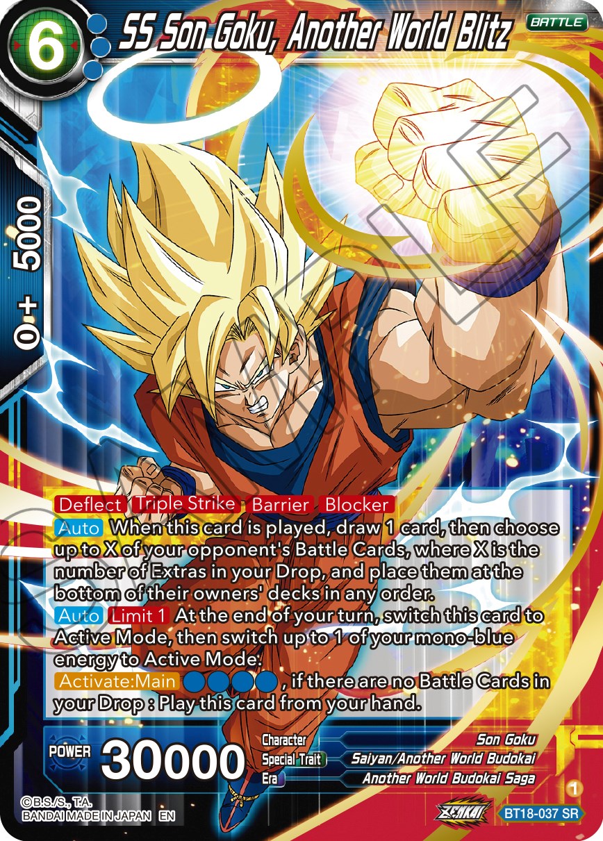 SS Son Goku, Another World Blitz (BT18-037) [Dawn of the Z-Legends] | North Valley Games