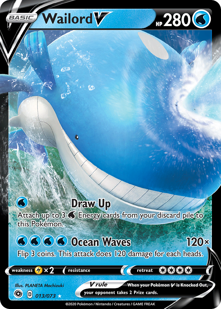 Wailord V (013/073) [Sword & Shield: Champion's Path] | North Valley Games