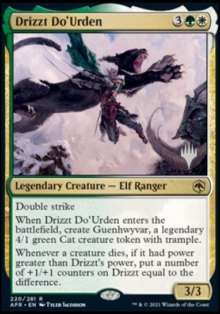 Drizzt Do'Urden (Promo Pack) [Dungeons & Dragons: Adventures in the Forgotten Realms Promos] | North Valley Games