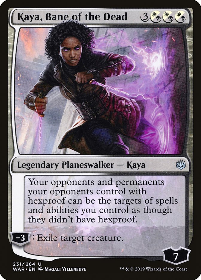Kaya, Bane of the Dead [War of the Spark] | North Valley Games