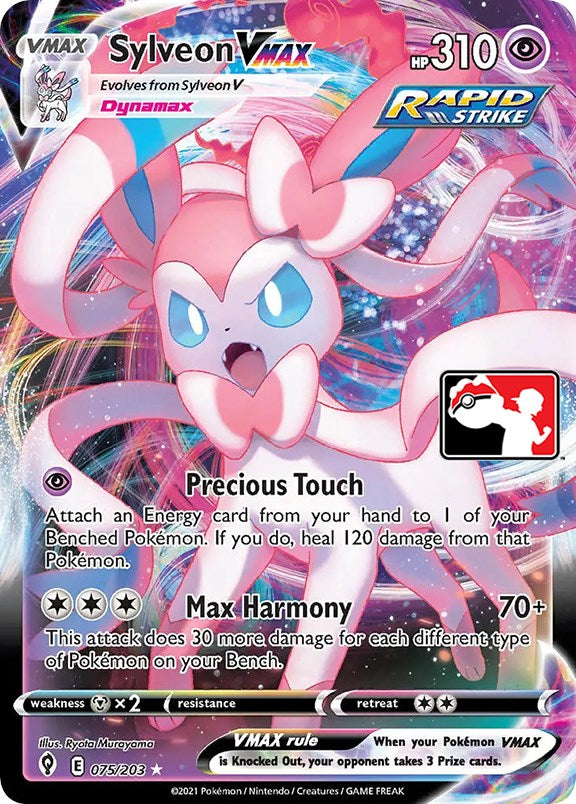 Sylveon VMAX (075/203) [Prize Pack Series One] | North Valley Games