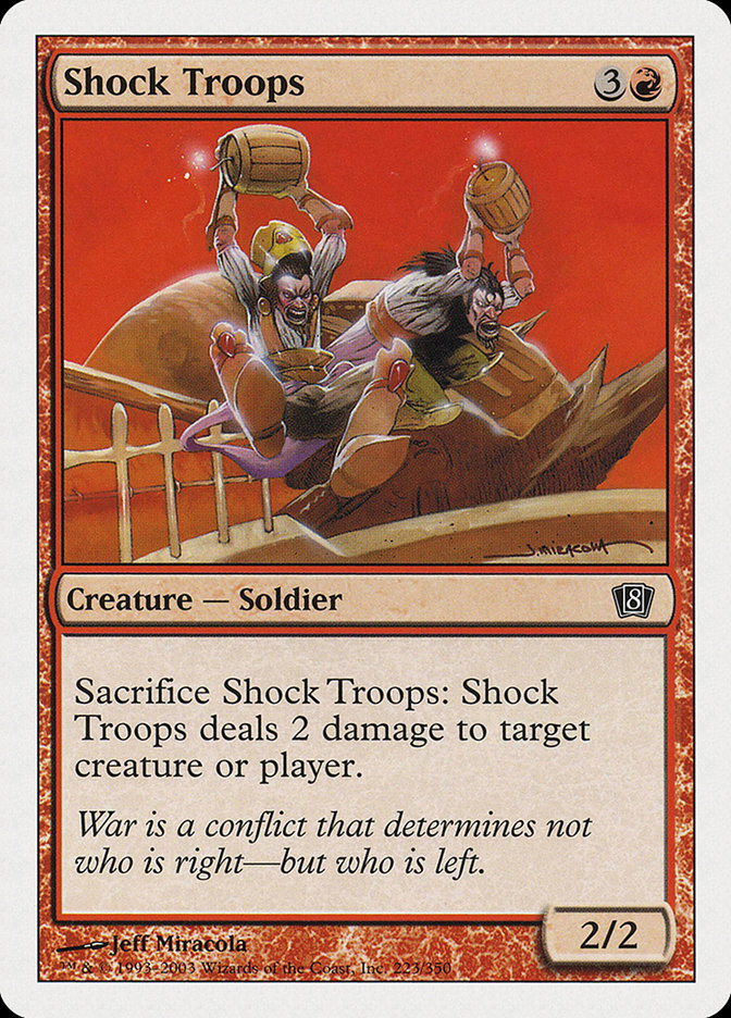 Shock Troops [Eighth Edition] | North Valley Games