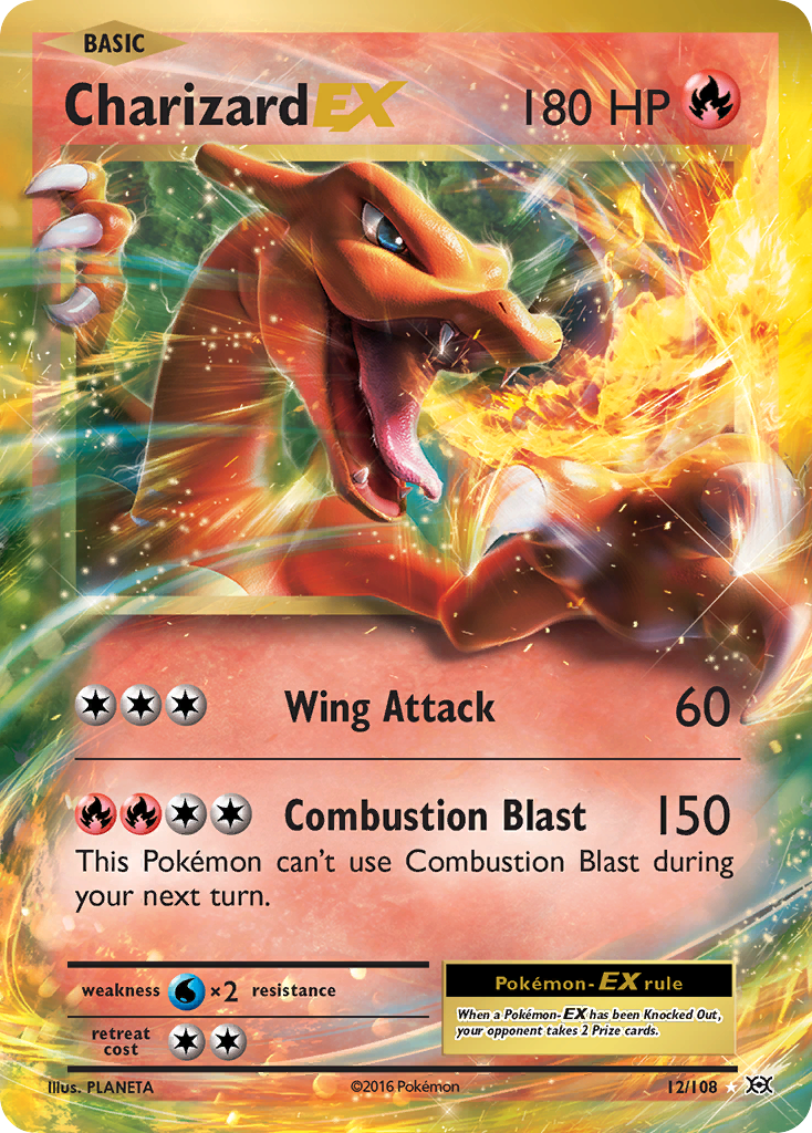 Charizard EX (12/108) [XY: Evolutions] | North Valley Games