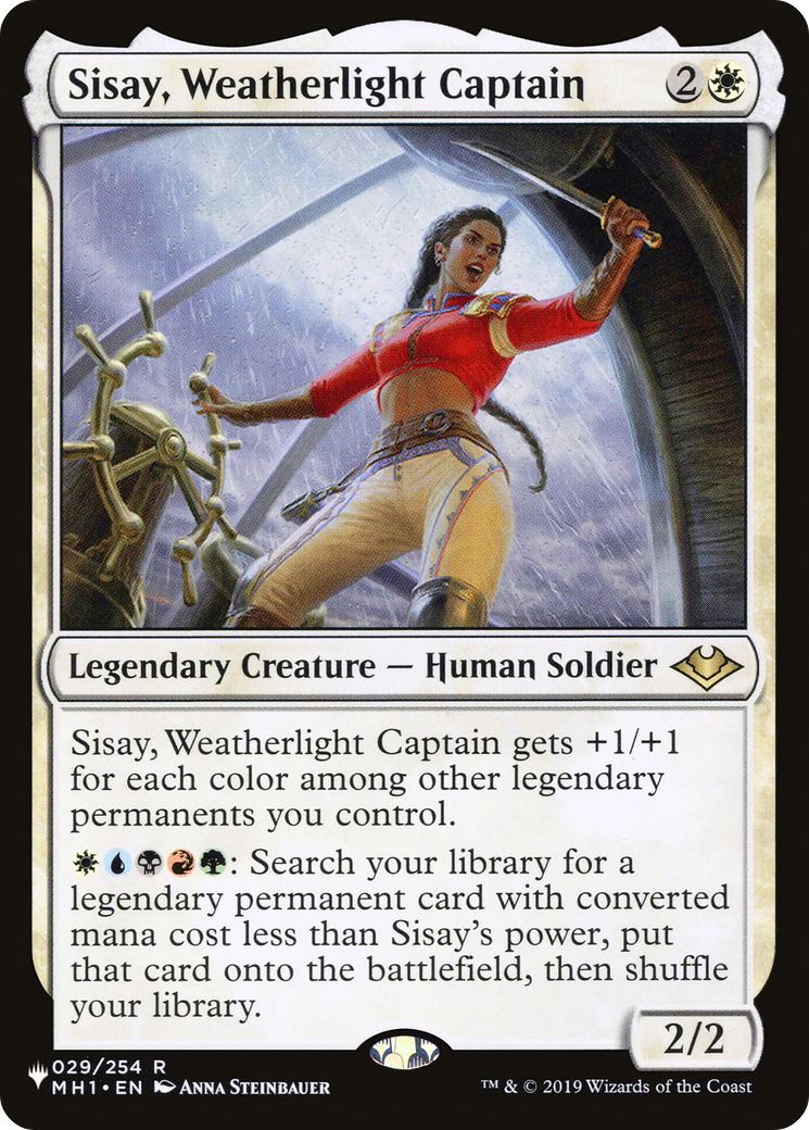 Sisay, Weatherlight Captain [Secret Lair: From Cute to Brute] | North Valley Games