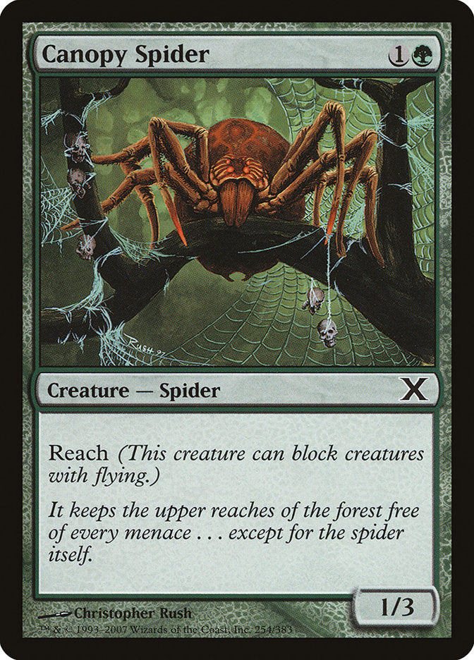 Canopy Spider [Tenth Edition] | North Valley Games