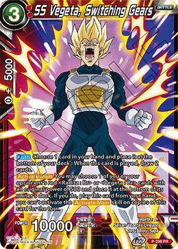 SS Vegeta, Switching Gears (P-296) [Tournament Promotion Cards] | North Valley Games