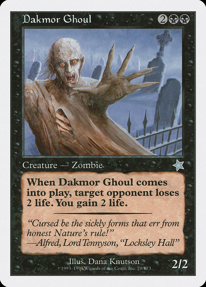 Dakmor Ghoul [Starter 1999] | North Valley Games