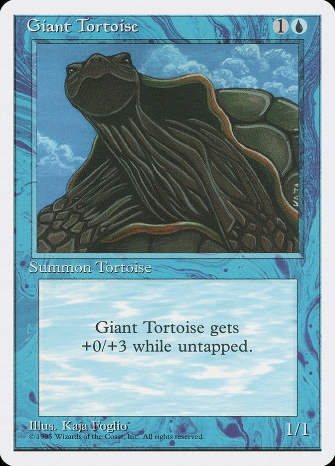 Giant Tortoise [Fourth Edition] | North Valley Games