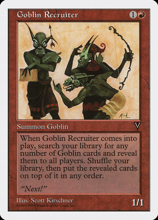 Goblin Recruiter [Anthologies] | North Valley Games