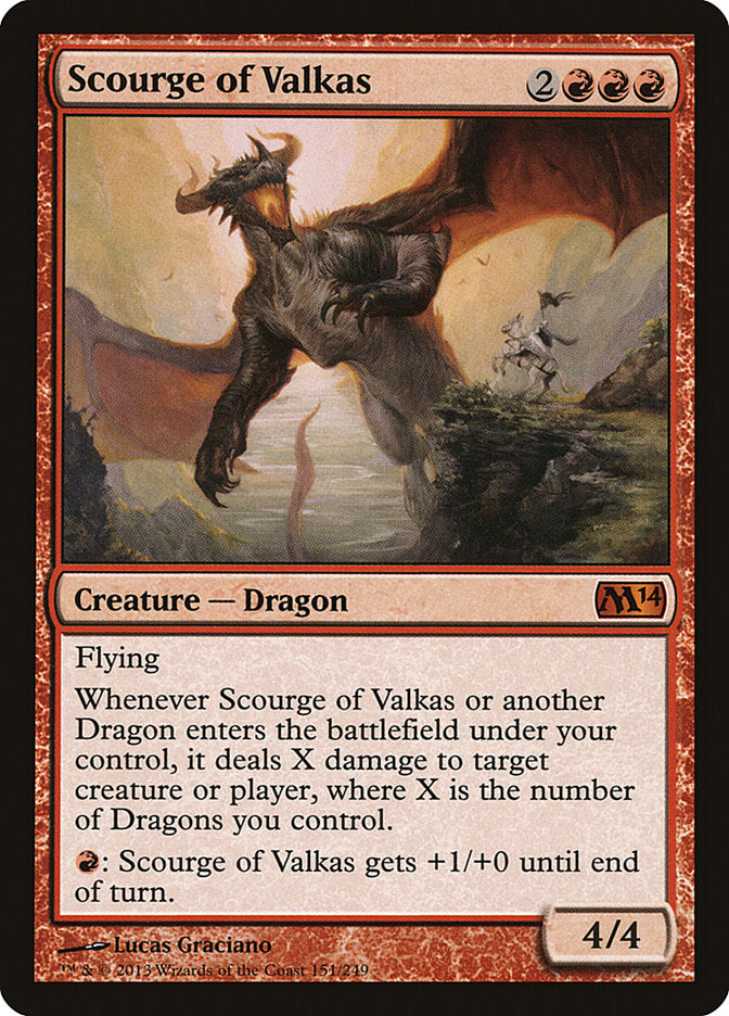 Scourge of Valkas [Magic 2014] | North Valley Games