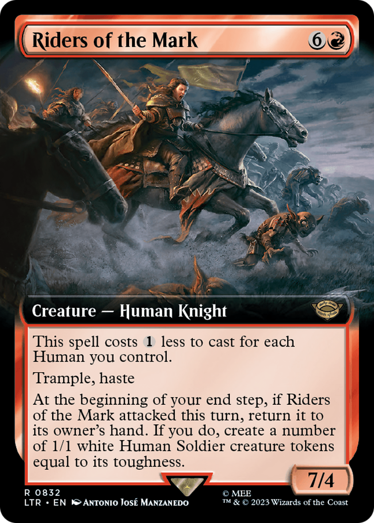 Riders of the Mark (Extended Art) [The Lord of the Rings: Tales of Middle-Earth] | North Valley Games