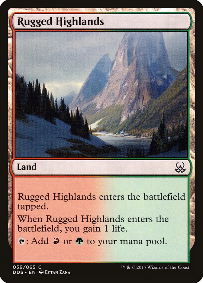 Rugged Highlands [Duel Decks: Mind vs. Might] | North Valley Games