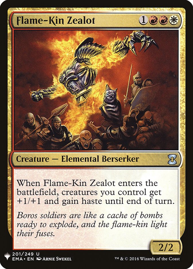 Flame-Kin Zealot [Mystery Booster] | North Valley Games