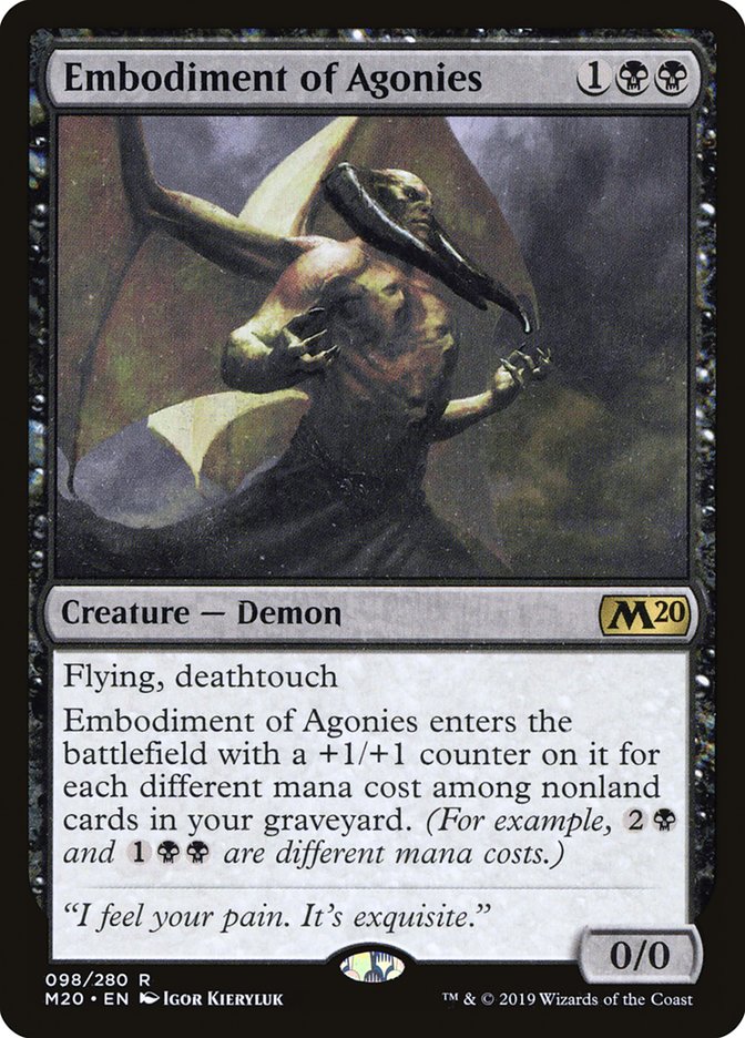 Embodiment of Agonies [Core Set 2020] | North Valley Games