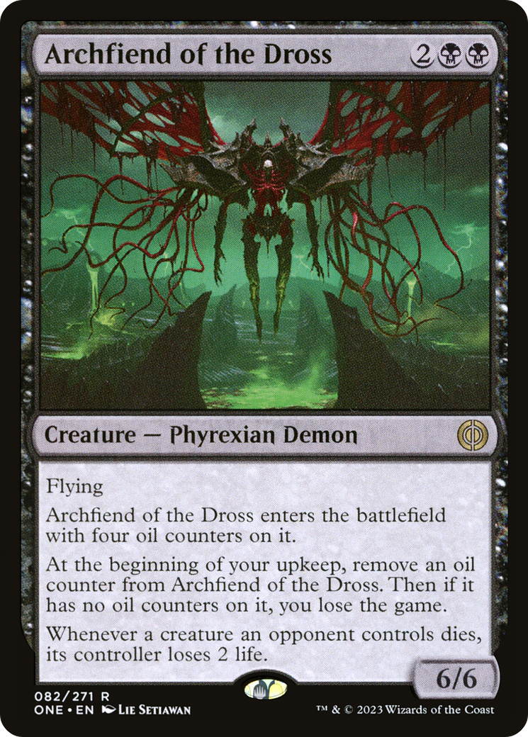Archfiend of the Dross [Phyrexia: All Will Be One] | North Valley Games