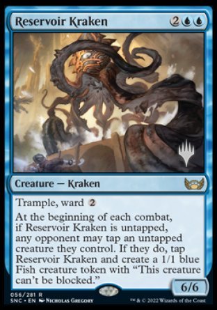 Reservoir Kraken (Promo Pack) [Streets of New Capenna Promos] | North Valley Games