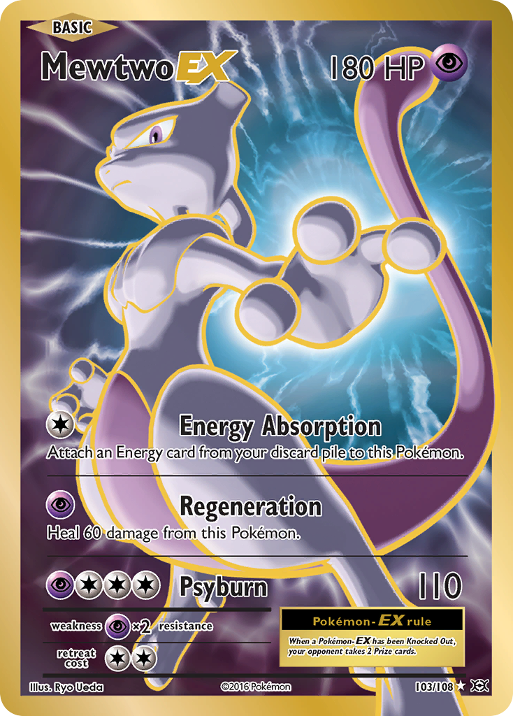 Mewtwo EX (103/108) [XY: Evolutions] | North Valley Games
