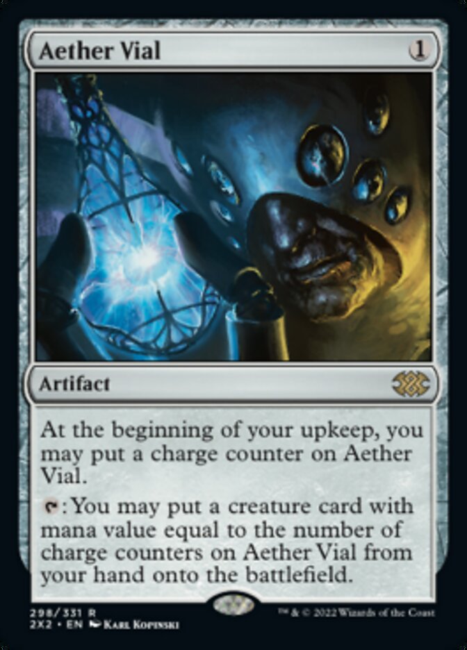 Aether Vial [Double Masters 2022] | North Valley Games
