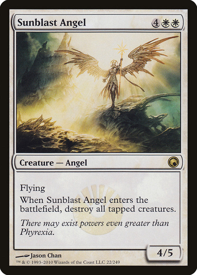 Sunblast Angel [Scars of Mirrodin] | North Valley Games