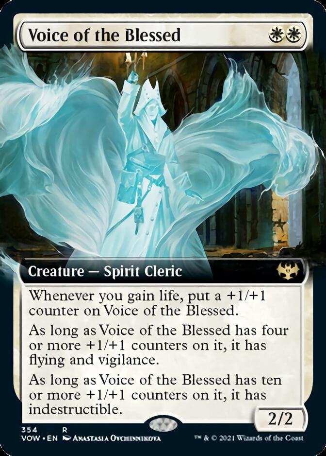 Voice of the Blessed (Extended Art) [Innistrad: Crimson Vow] | North Valley Games