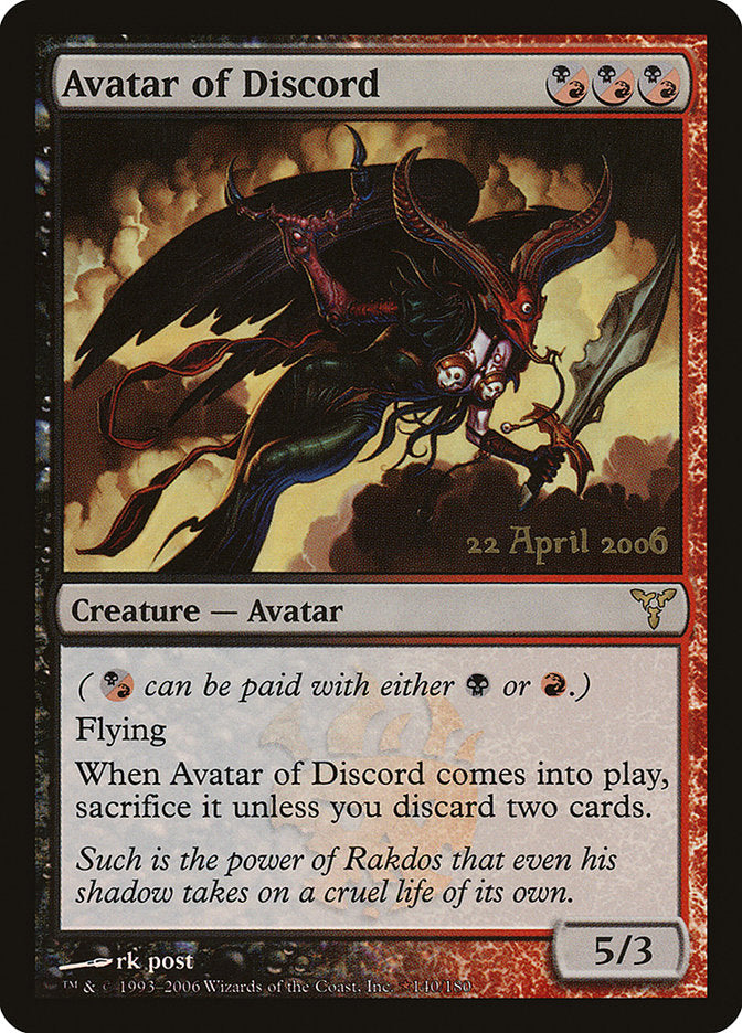 Avatar of Discord [Dissension Promos] | North Valley Games