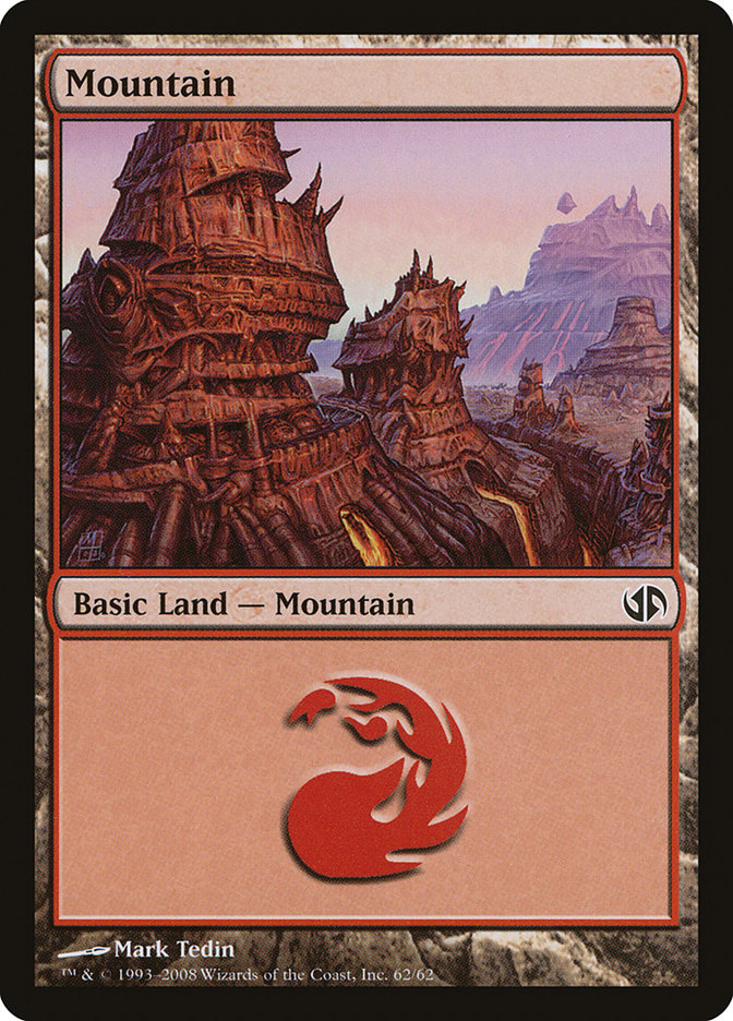Mountain (62) [Duel Decks: Jace vs. Chandra] | North Valley Games