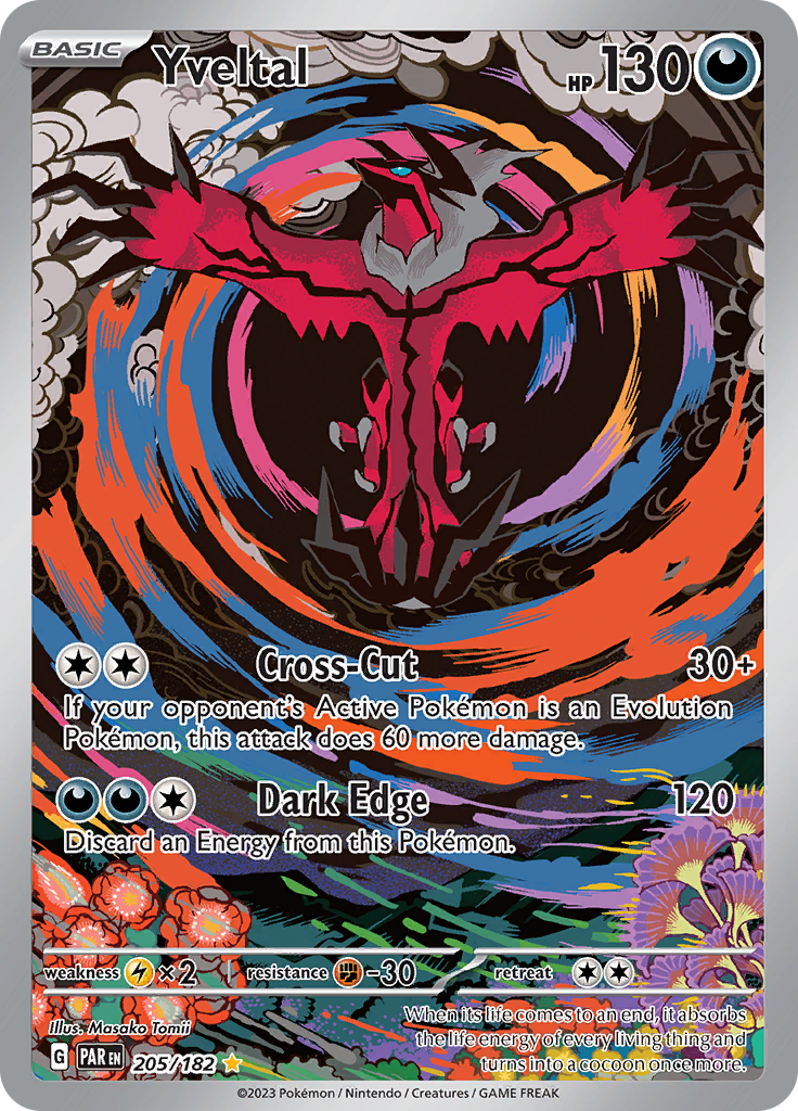 Yveltal (205/182) [Scarlet & Violet: Paradox Rift] | North Valley Games