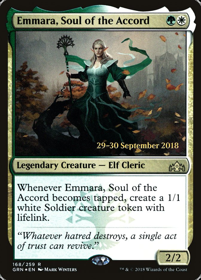 Emmara, Soul of the Accord [Guilds of Ravnica Prerelease Promos] | North Valley Games