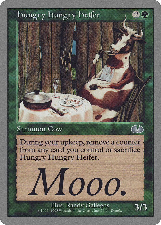 Hungry Hungry Heifer [Unglued] | North Valley Games