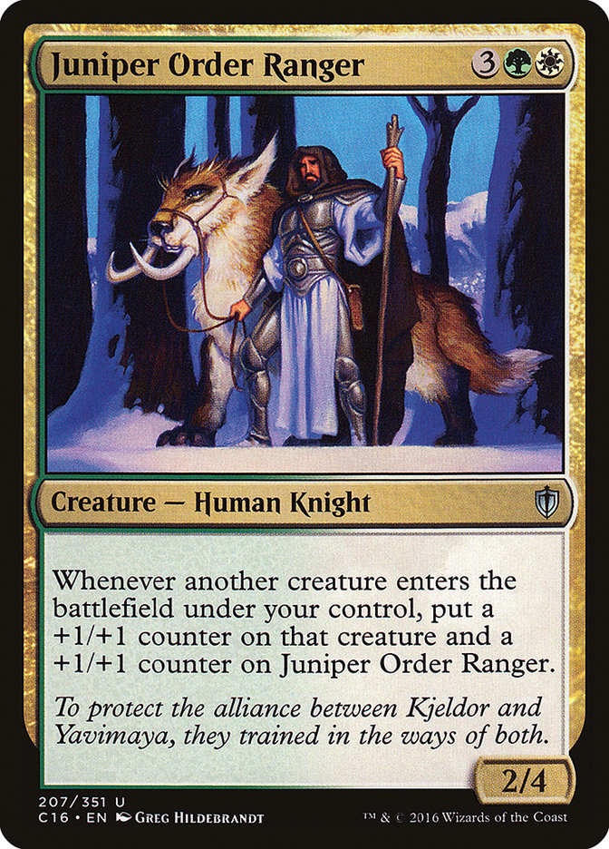 Juniper Order Ranger [Commander 2016] | North Valley Games
