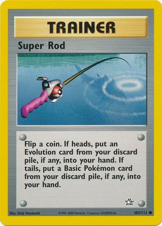 Super Rod (103/111) [Neo Genesis Unlimited] | North Valley Games