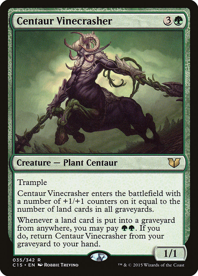 Centaur Vinecrasher [Commander 2015] | North Valley Games