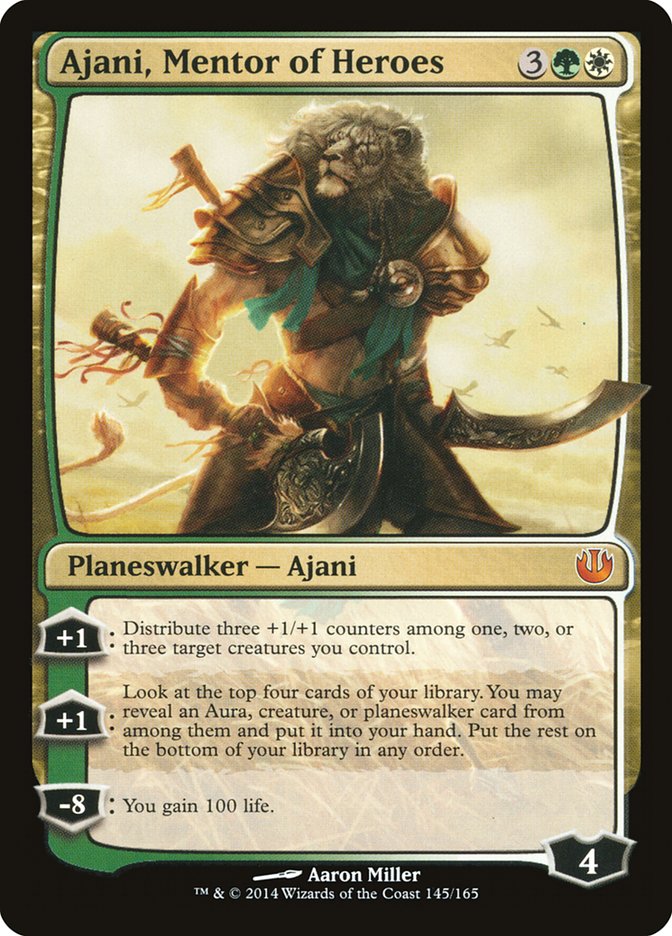 Ajani, Mentor of Heroes [Journey into Nyx] | North Valley Games