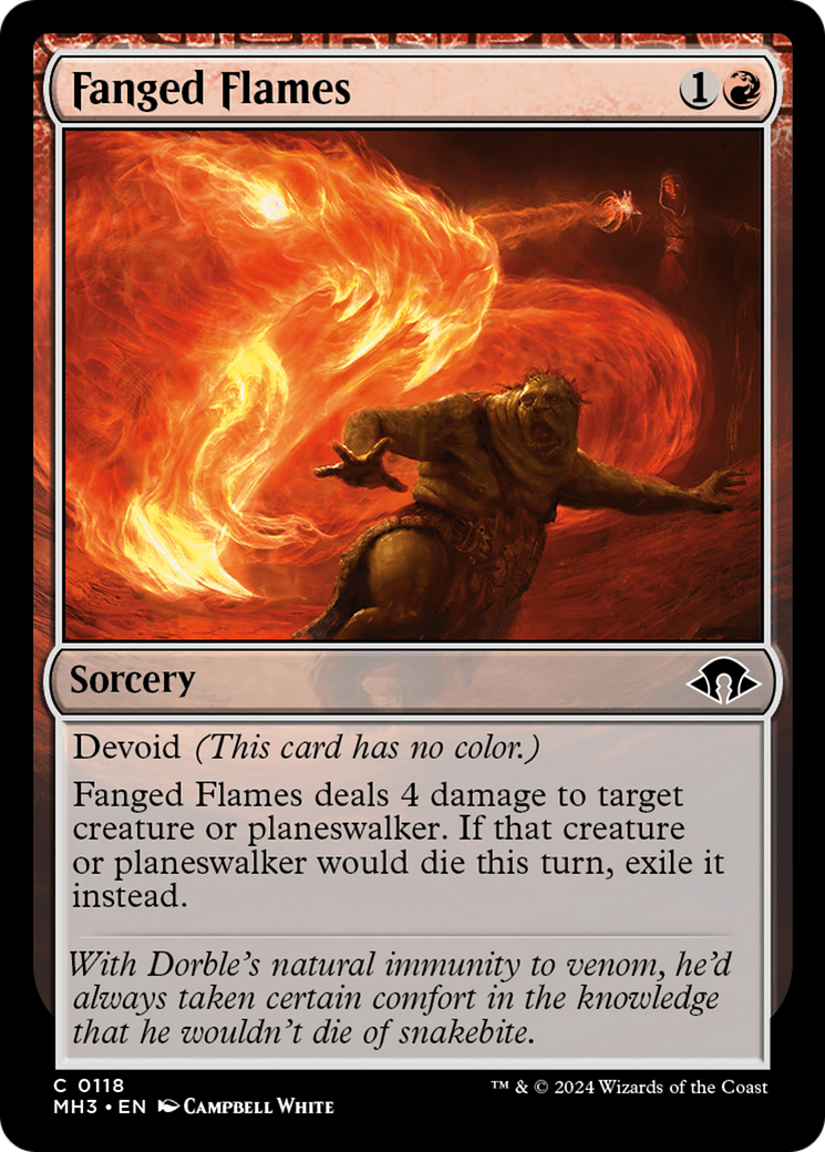 Fanged Flames [Modern Horizons 3] | North Valley Games