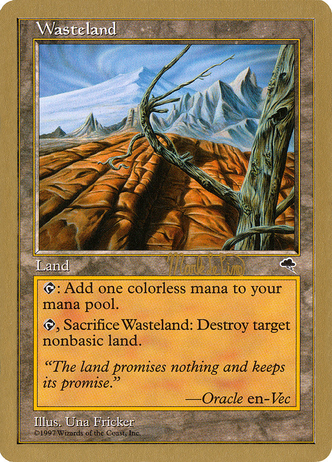 Wasteland (Mark Le Pine) [World Championship Decks 1999] | North Valley Games
