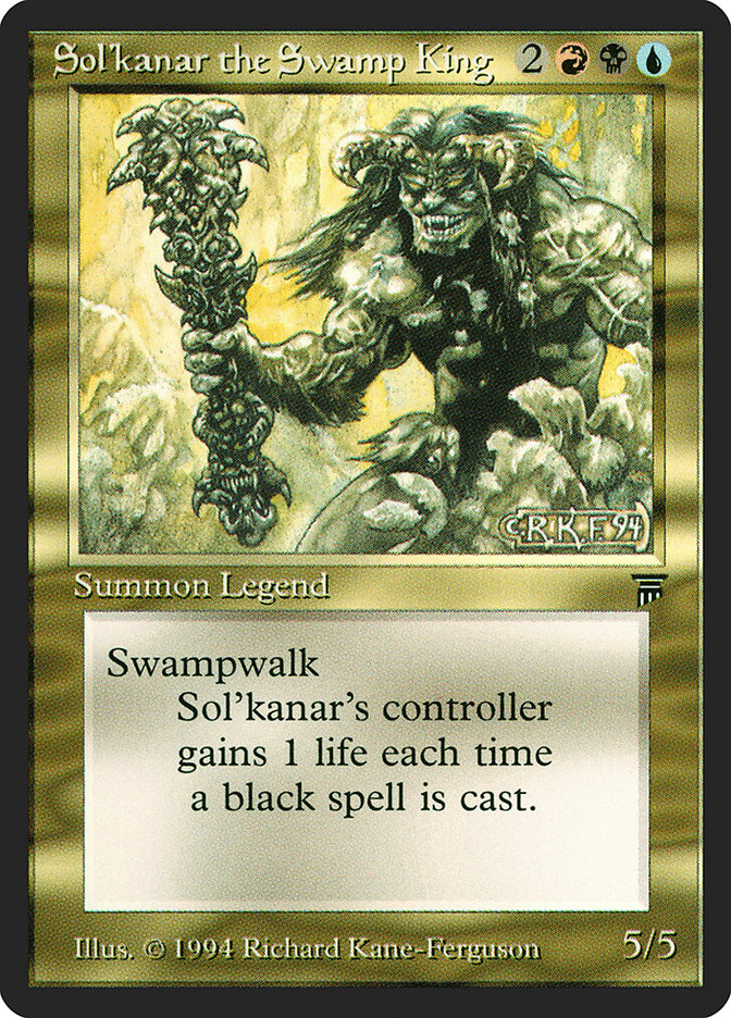 Sol'kanar the Swamp King [Legends] | North Valley Games