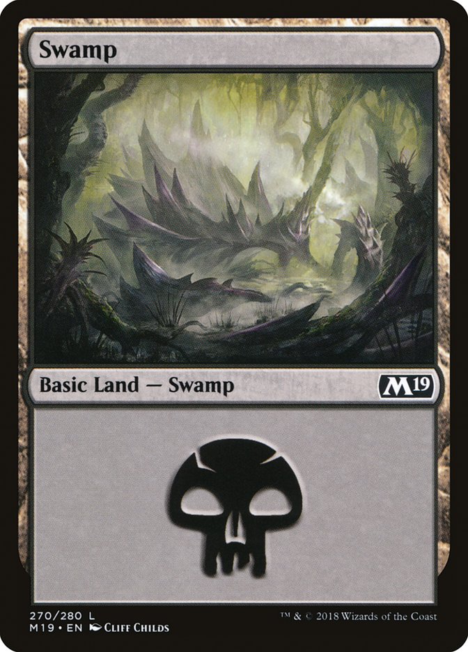 Swamp (270) [Core Set 2019] | North Valley Games