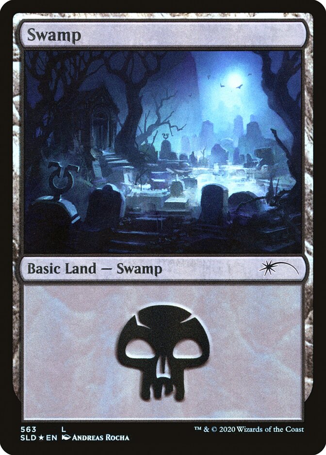 Swamp (Spooky) (563) [Secret Lair Drop Promos] | North Valley Games