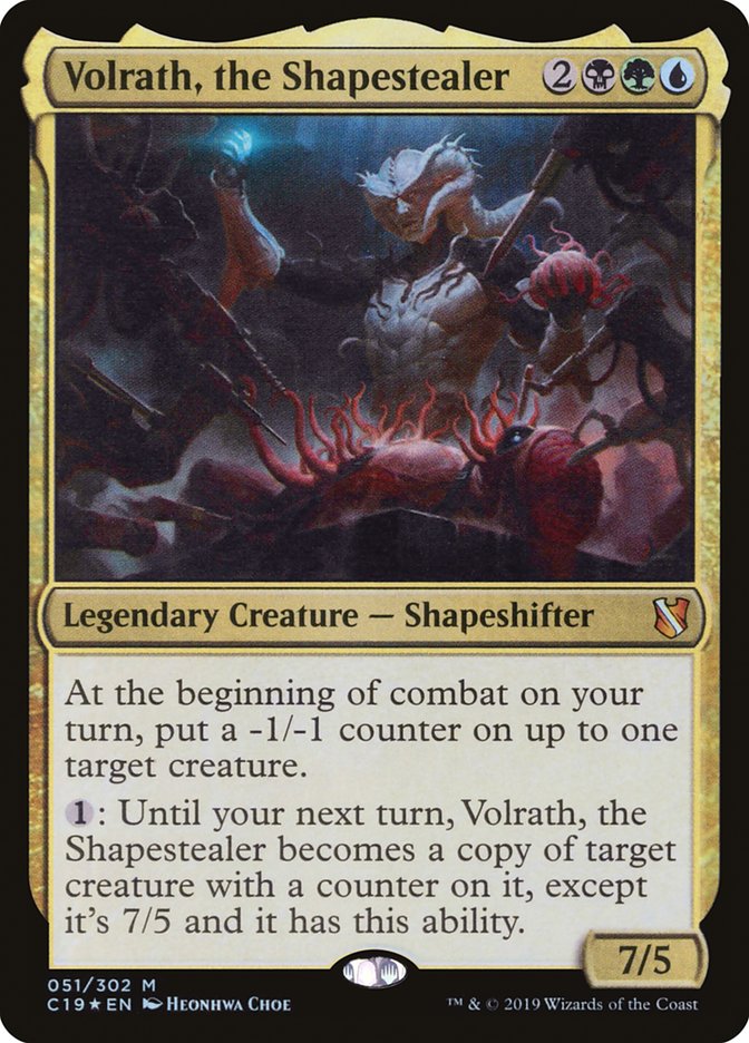 Volrath, the Shapestealer [Commander 2019] | North Valley Games