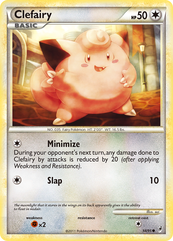 Clefairy (54/95) [HeartGold & SoulSilver: Call of Legends] | North Valley Games