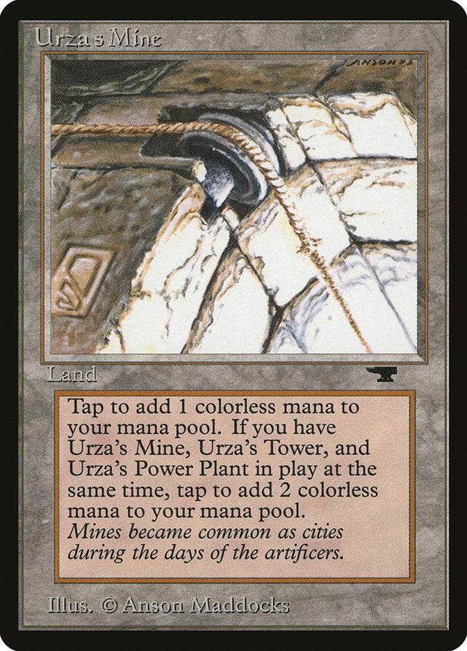 Urza's Mine (Pulley Embedded in Stone) [Antiquities] | North Valley Games