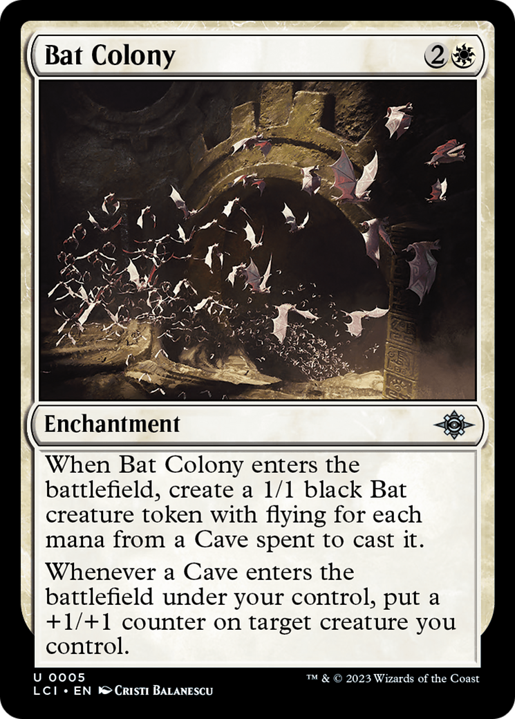 Bat Colony [The Lost Caverns of Ixalan] | North Valley Games