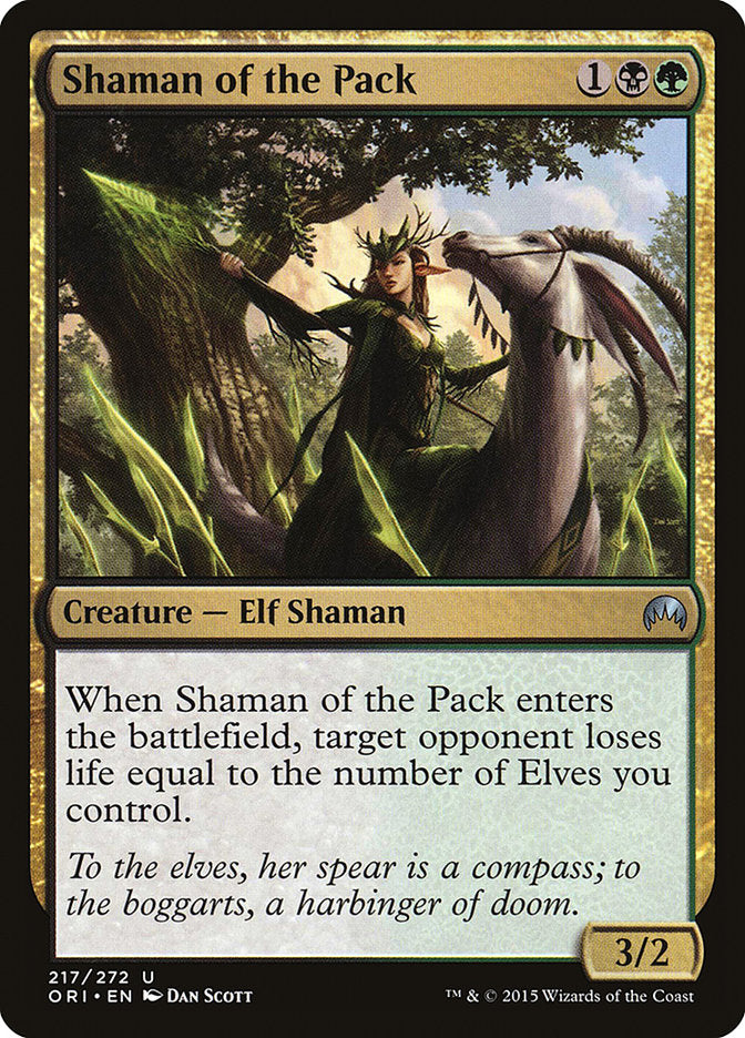 Shaman of the Pack [Magic Origins] | North Valley Games
