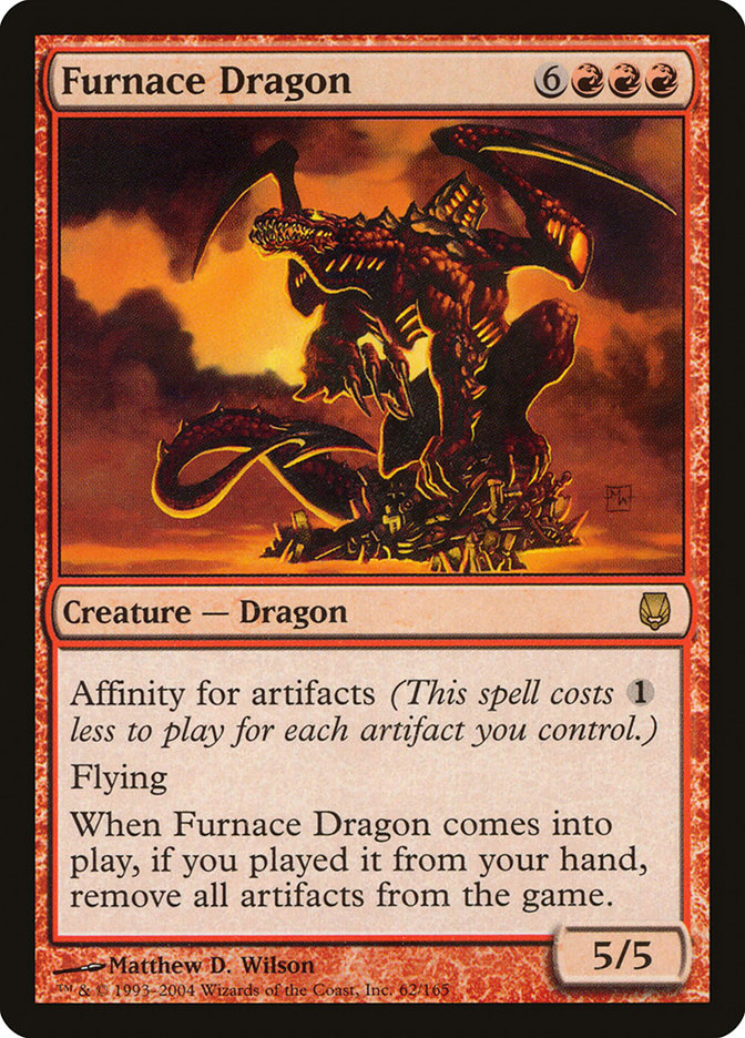 Furnace Dragon [Darksteel] | North Valley Games