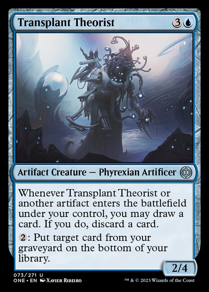 Transplant Theorist [Phyrexia: All Will Be One] | North Valley Games