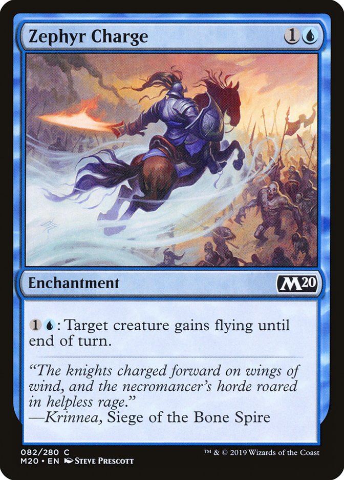 Zephyr Charge [Core Set 2020] | North Valley Games