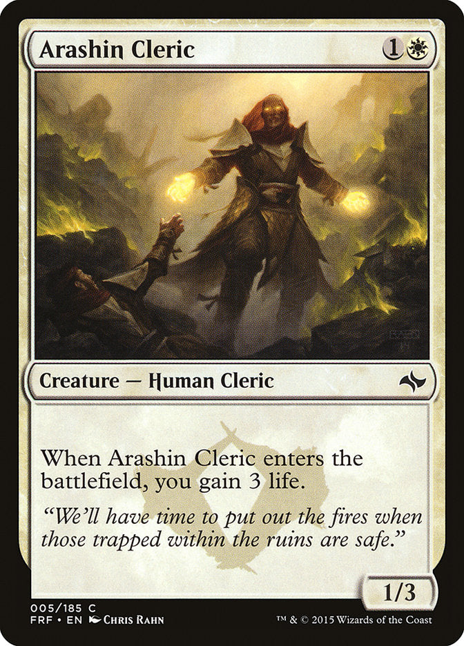 Arashin Cleric [Fate Reforged] | North Valley Games