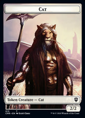 Cat // Soldier Double-Sided Token [Commander Legends Tokens] | North Valley Games