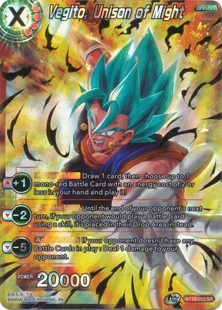 Vegito, Unison of Might (BT10-003) [Rise of the Unison Warrior 2nd Edition] | North Valley Games