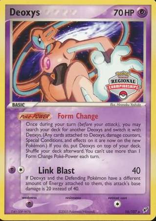 Deoxys (16/107) (Championship Promo) [EX: Deoxys] | North Valley Games